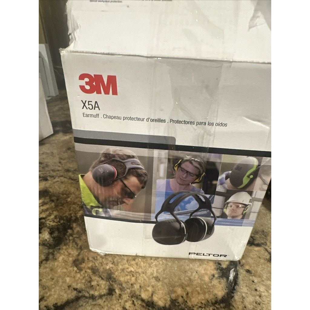 3M Earmuff Headband Peltor X5 31dB NRR 10/CT Black X5A