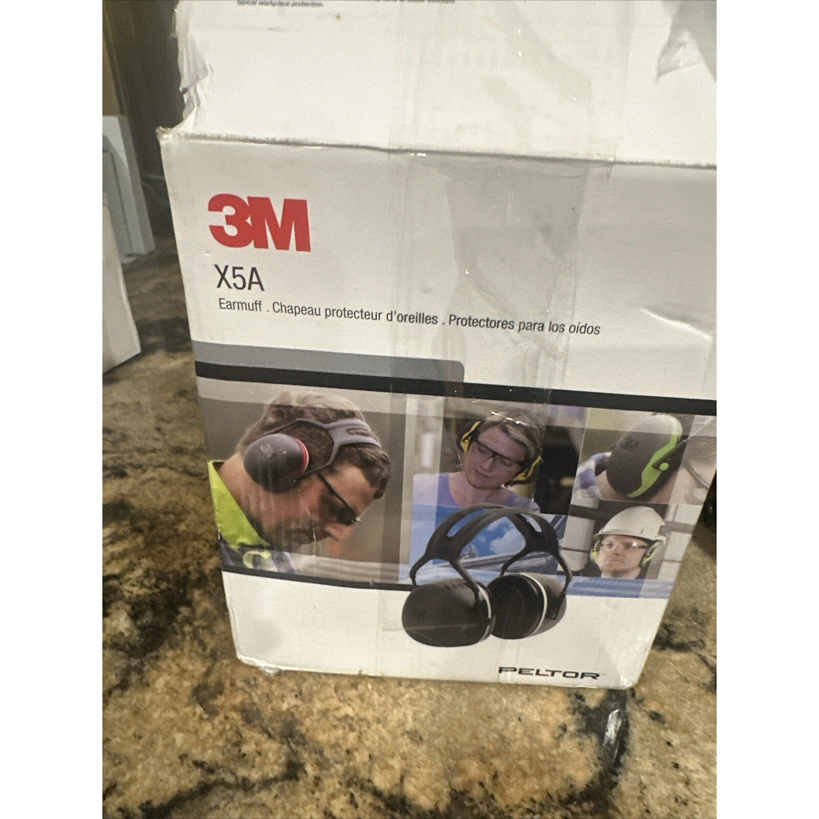 3M Earmuff Headband Peltor X5 31dB NRR 10/CT Black X5A