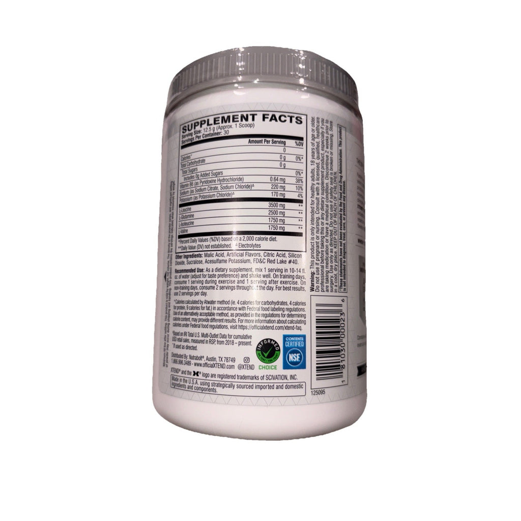 Watermelon Explosion BCAA Powder - Sugar-Free Post-Workout Recovery Drink -30 Se