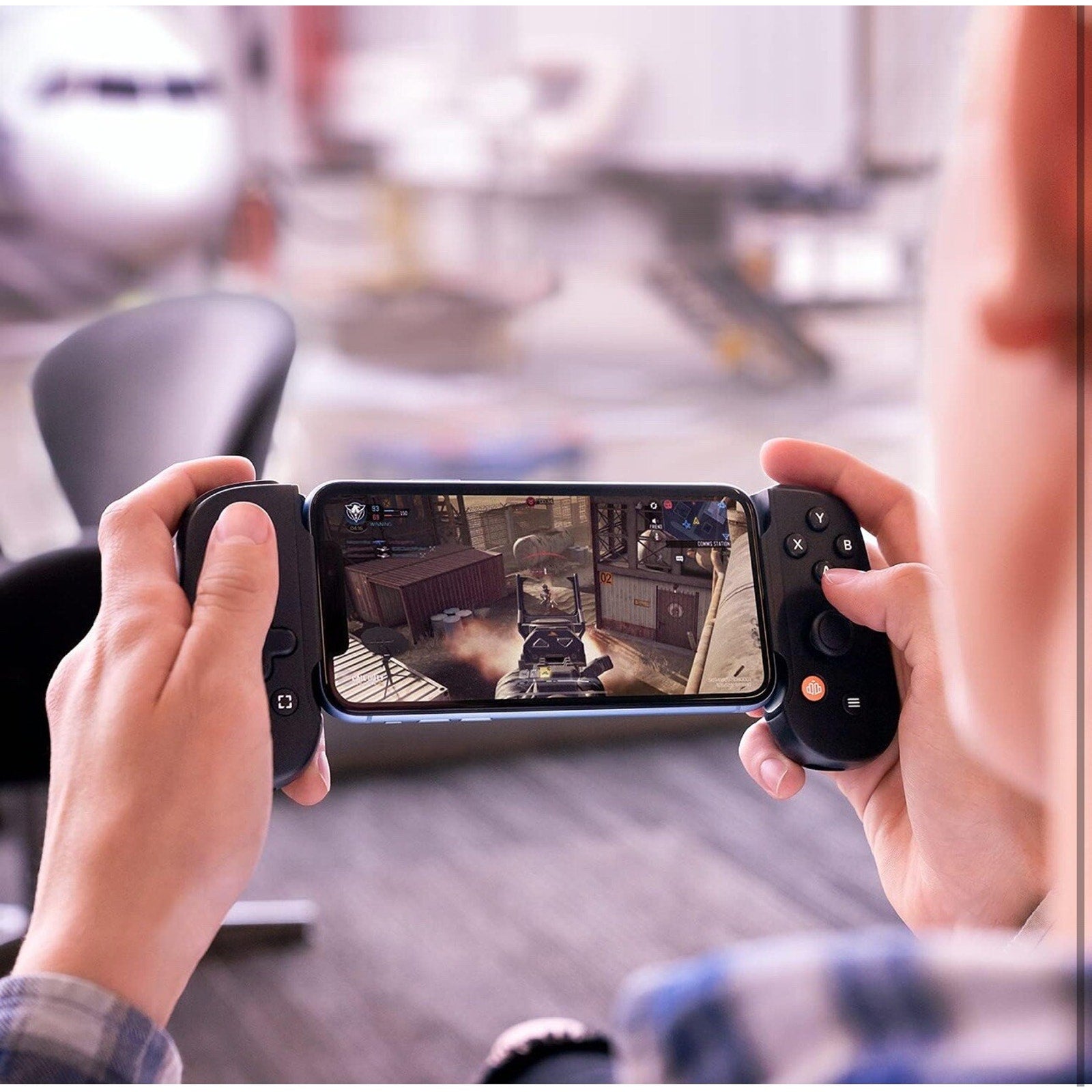 Backbone One Mobile Gaming Controller for iPhone without Gaming Bundle - Black