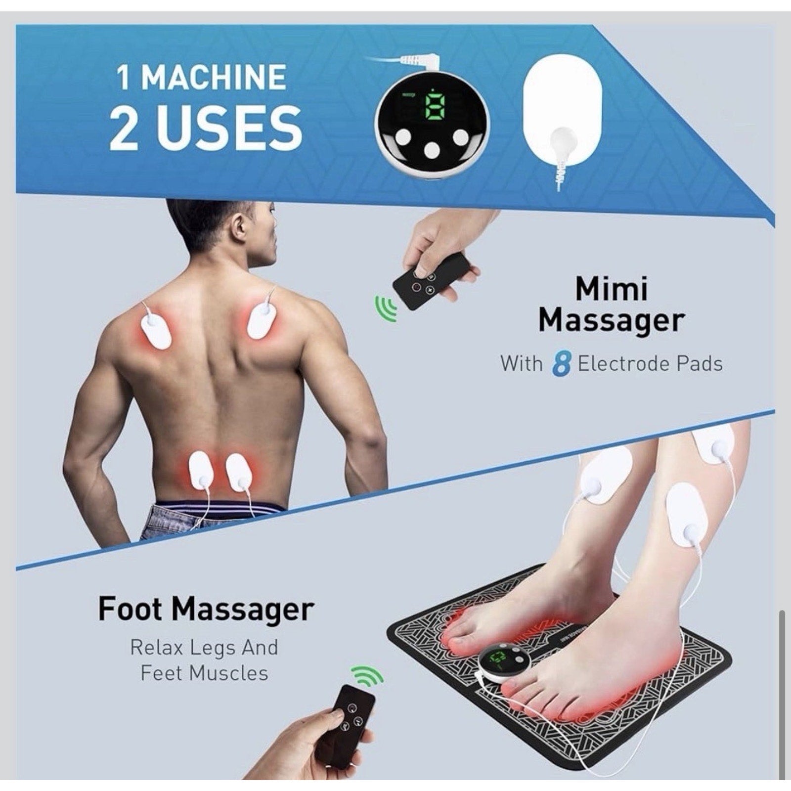 Phixnozar Transcutaneous Electrical Nerve Stimulator
