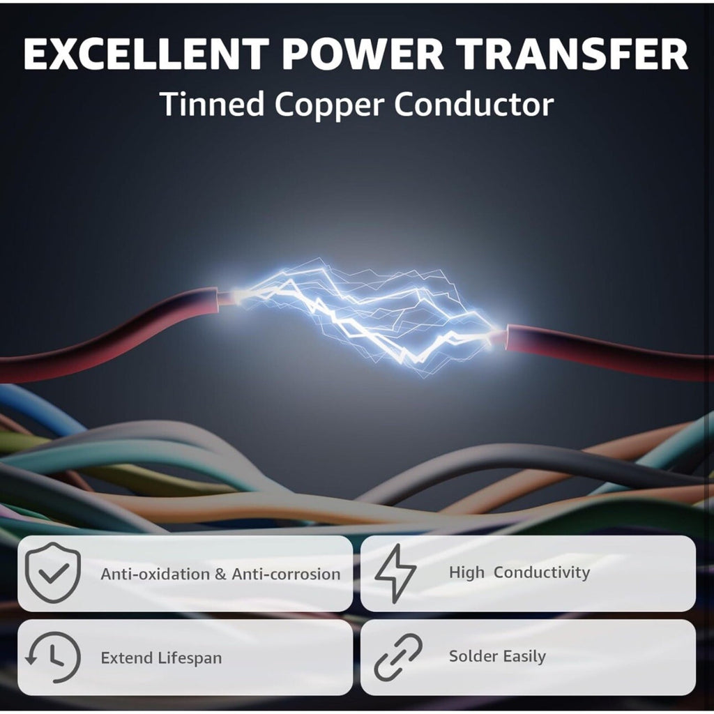 16 Gauge 2 Conductor Electrical Wire, 30FT
