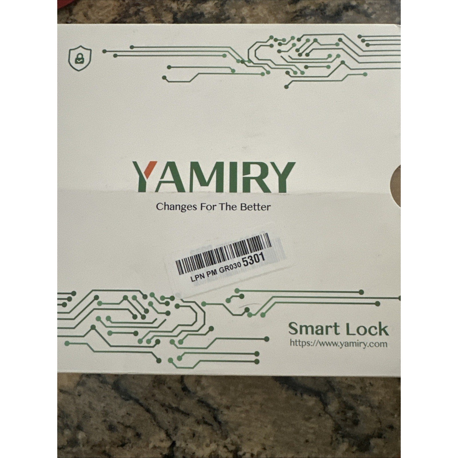 Keypad Smart Door Knob Lock, Yamiry Keyless Entry Digital Lock with Handle