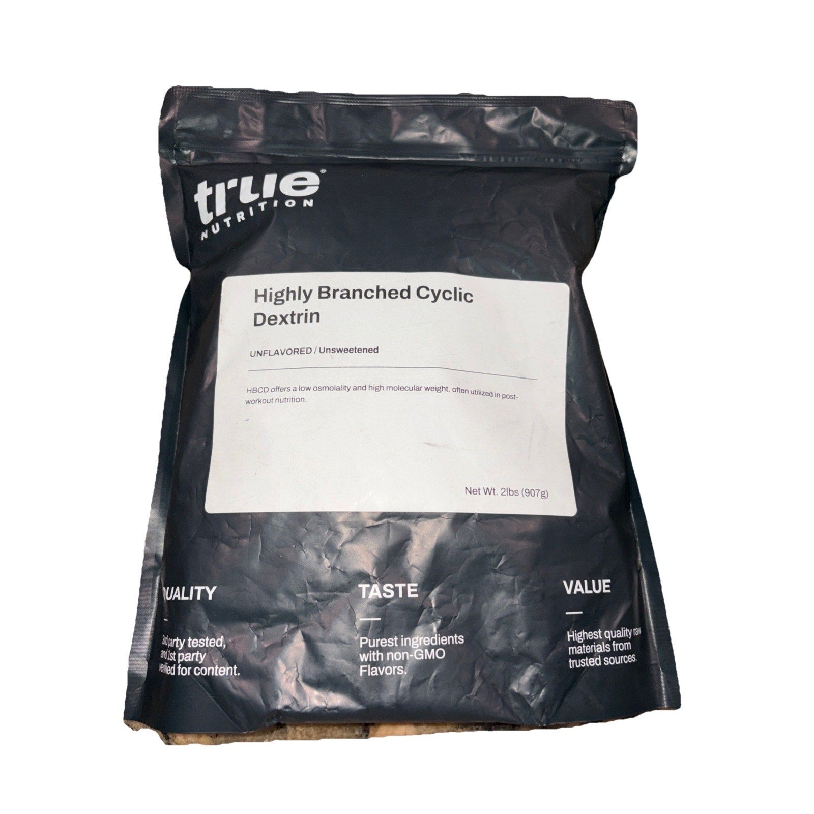 2 LbTrue Nutrition Highly Branched Cyclic Dextrin Carbohydrate Powder Exp 7/27