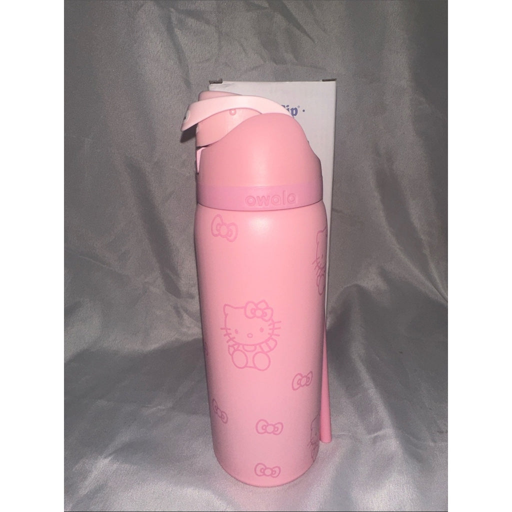 Custom Owala FreeSip Hello Kitty Pink/Pink 32 oz