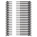 20 1/8" Black Cable Railing T316 Stainless Steel Swage Turnbuckle Hardware Kit