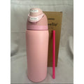 Owala insulated water bottle with a built-in straw. Rose Quartz 32oz