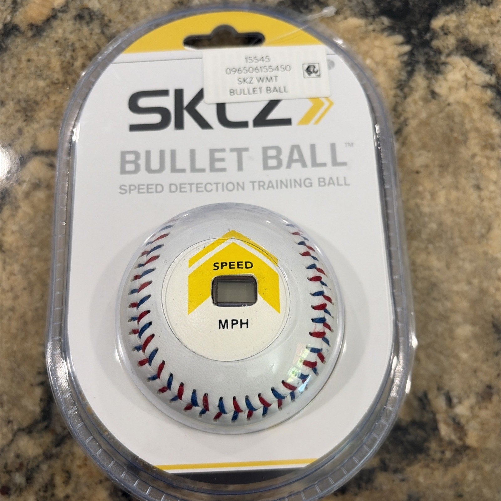 NEW SKLZ Bullet Speed Detection Training Ball White Baseball Pitching Ball NIP