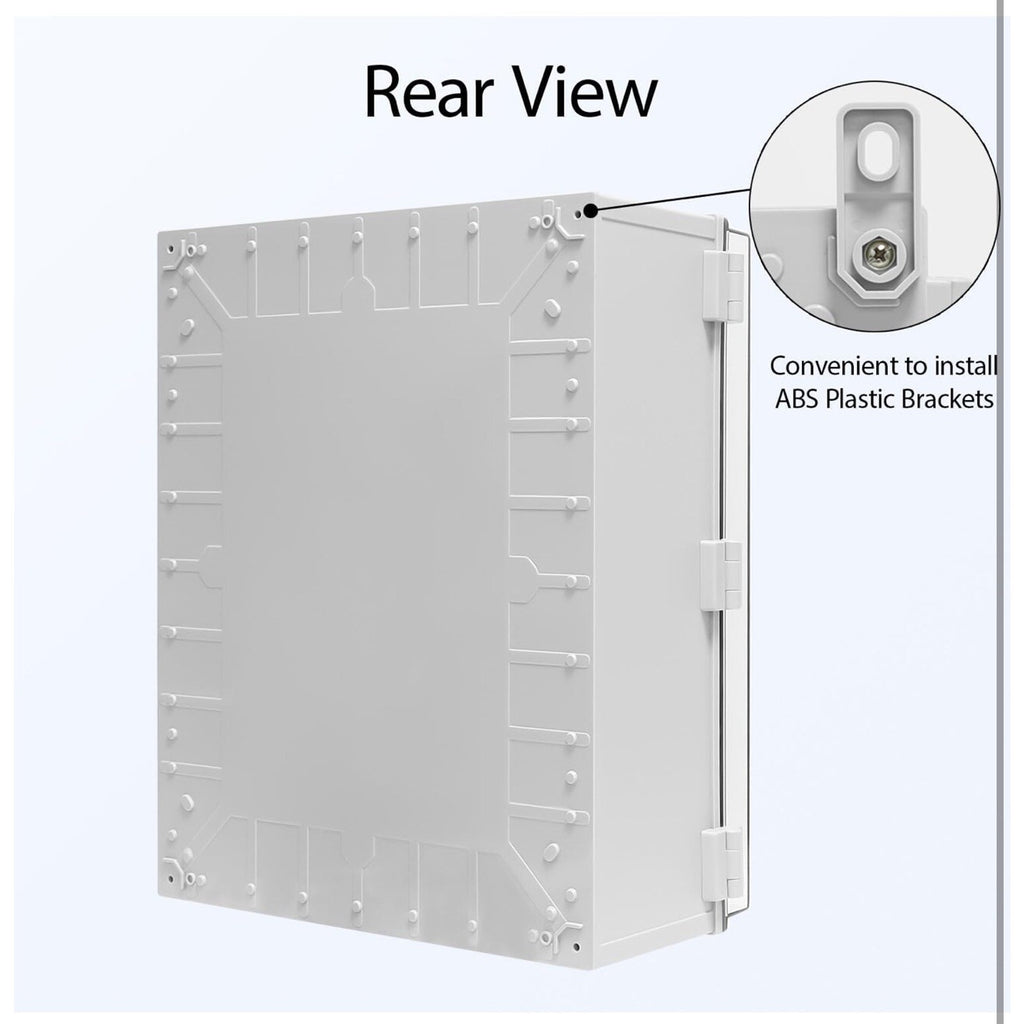 Electrical Box IP65 Waterproof ABS Plastic Enclosure 19.7"x 15.7" x 7.9"
