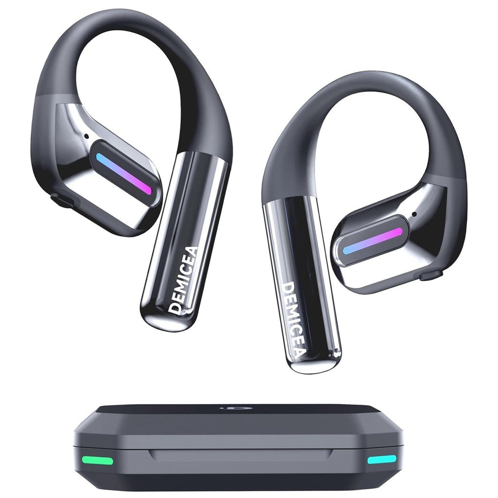 True Bone Conduction Headphones,Open-Ear Headphones,Up to 30H Playtime
