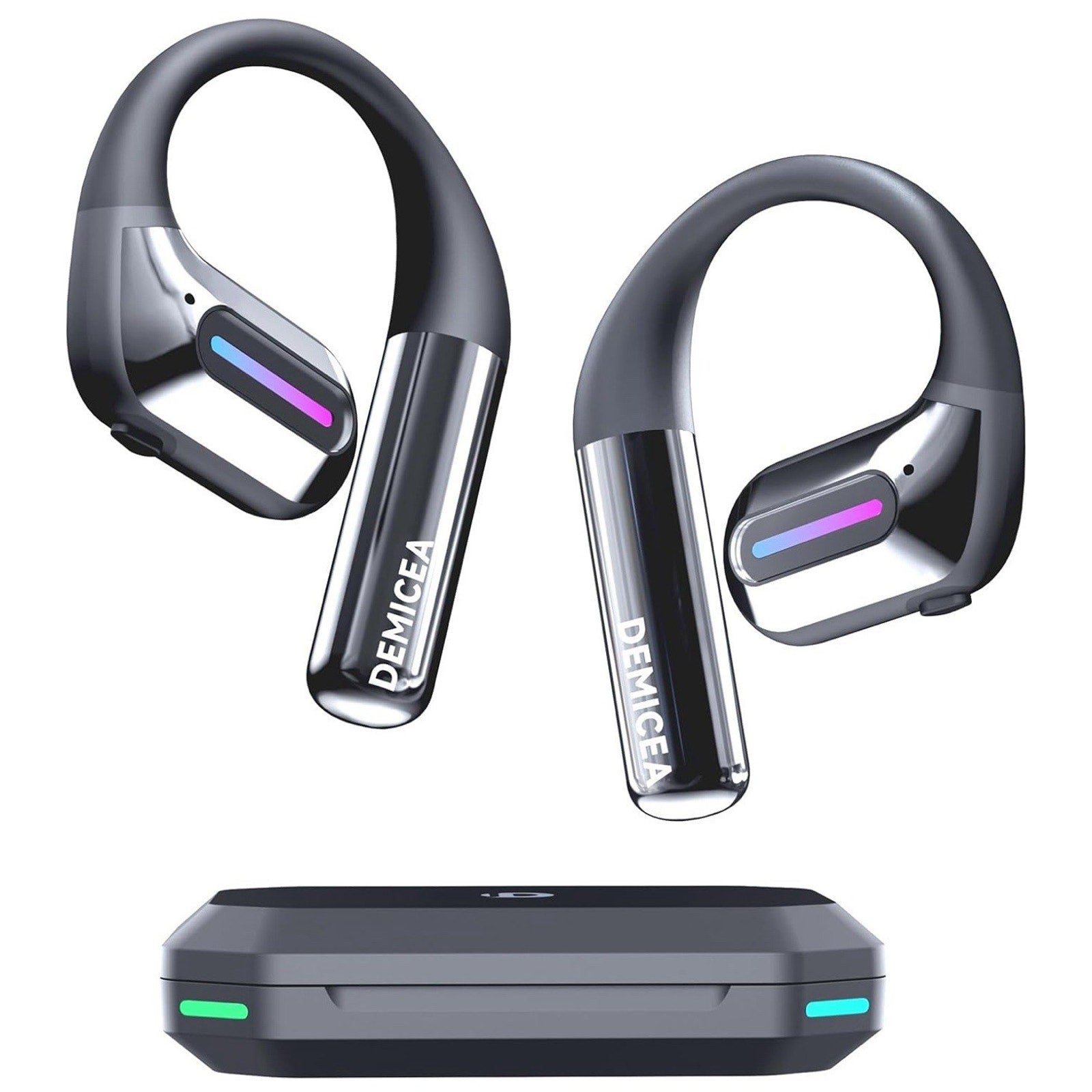 True Bone Conduction Headphones,Open-Ear Headphones,Up to 30H Playtime