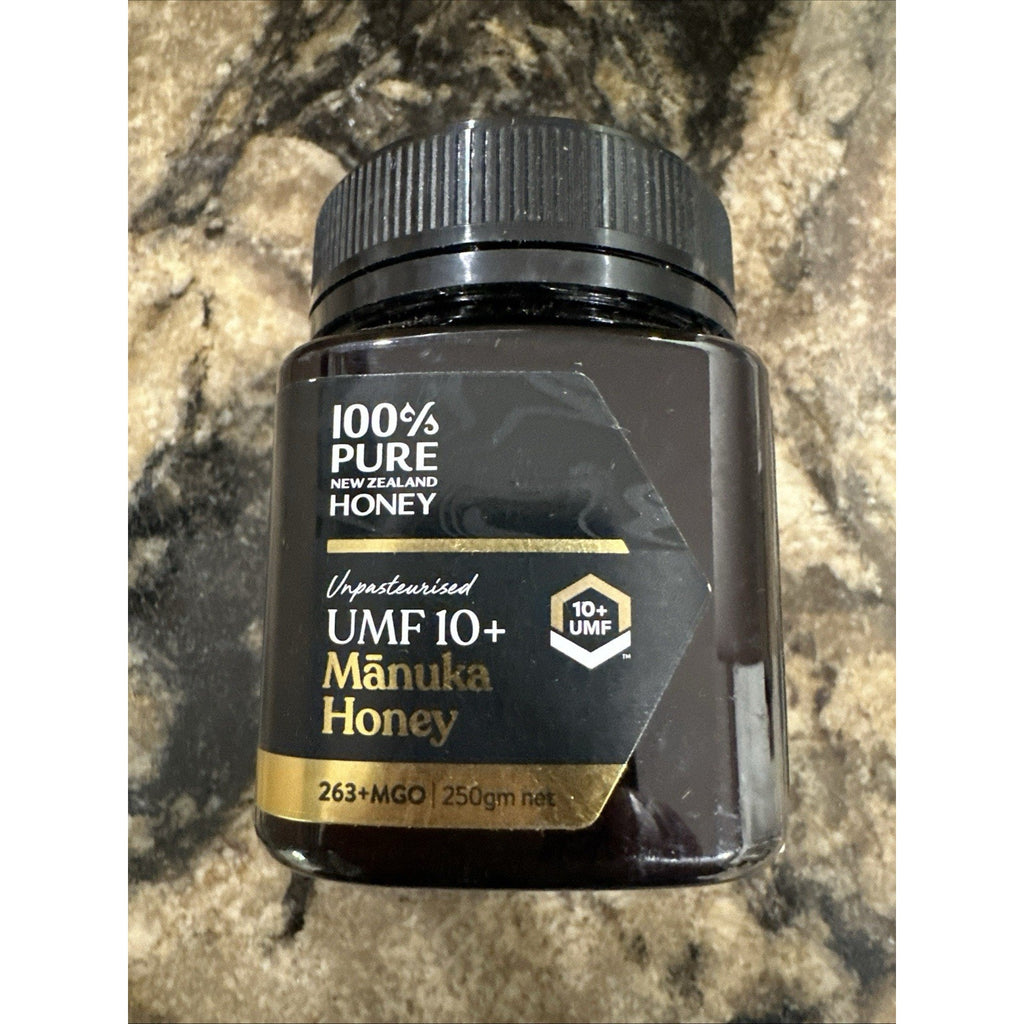 100% Pure New Zealand Manuka Honey Certified UMF 10+ MGO 263+ 8.8 oz