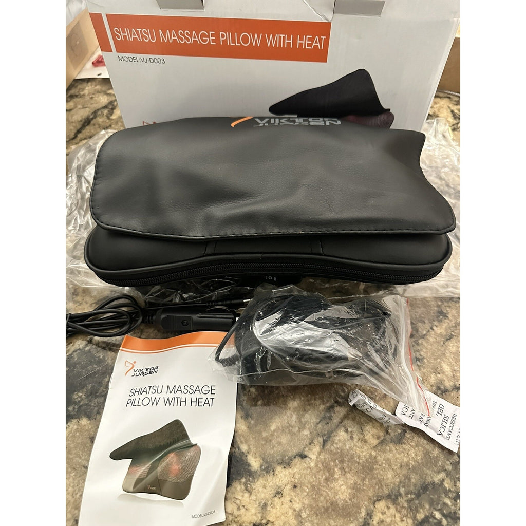 Viktor Jurgen Shiatsu Massage Pillow with Heat Model VJ-D003