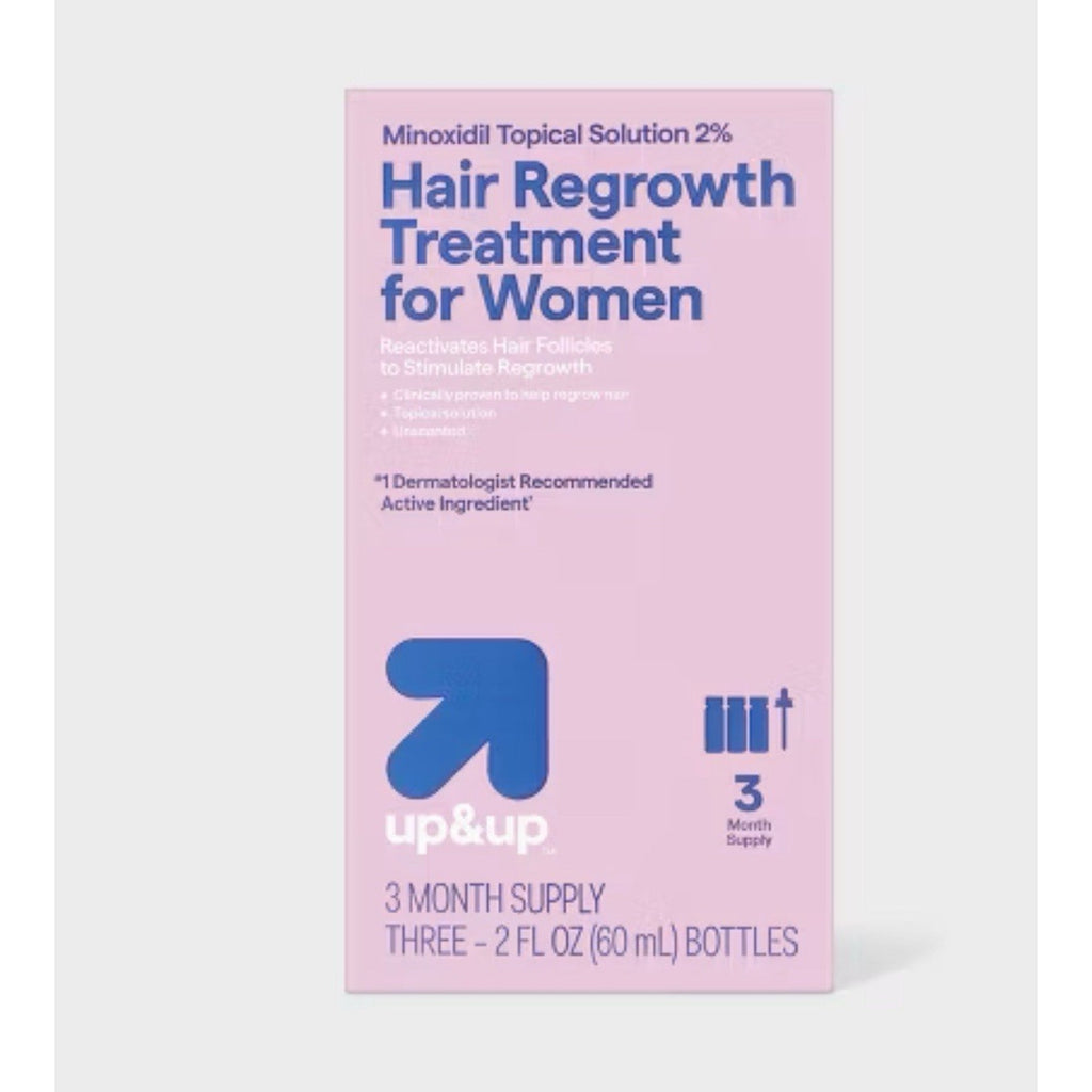 Up & Up Hair Regrowth Treatment Women 3 2fl oz bottles 3 months supply