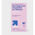 Up & Up Hair Regrowth Treatment Women 3 2fl oz bottles 3 months supply