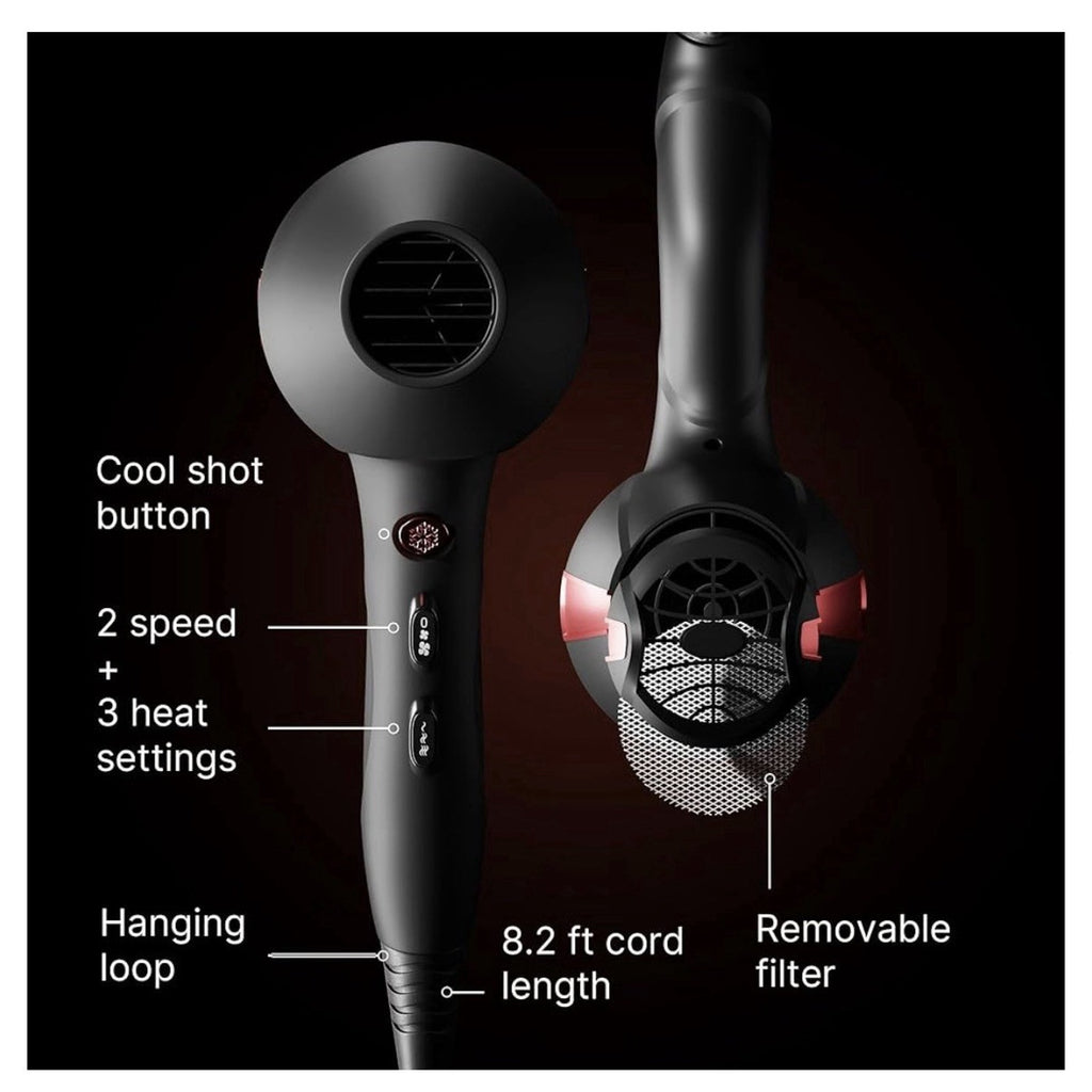 Professional Ionic Hair Dryer for Salon - 2200W Powerful Blow Dryer Lightweight