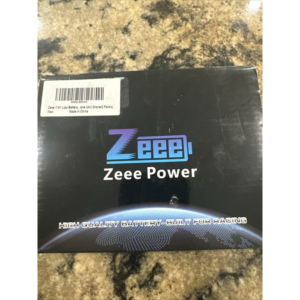 2x Zeee 2S Lipo Battery EC5 7.4V 50C 5200mAh for RC Vehicles Car Truck Buggy