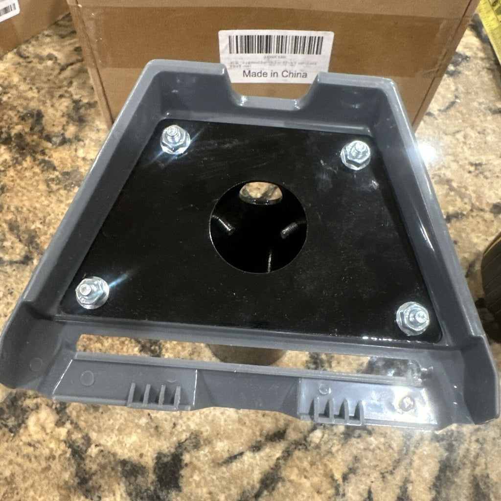 Starlink Gen 3 Pipe Adapter, Stainless Steel 3 Pole Mount, Gray
