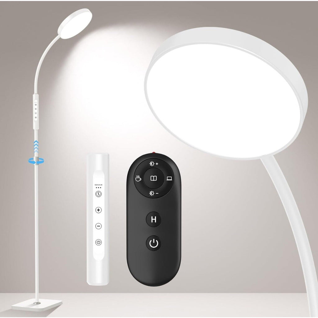 LED Floor Lamp, Height Adjustable Floor Lamps for Living Room, Super Bright