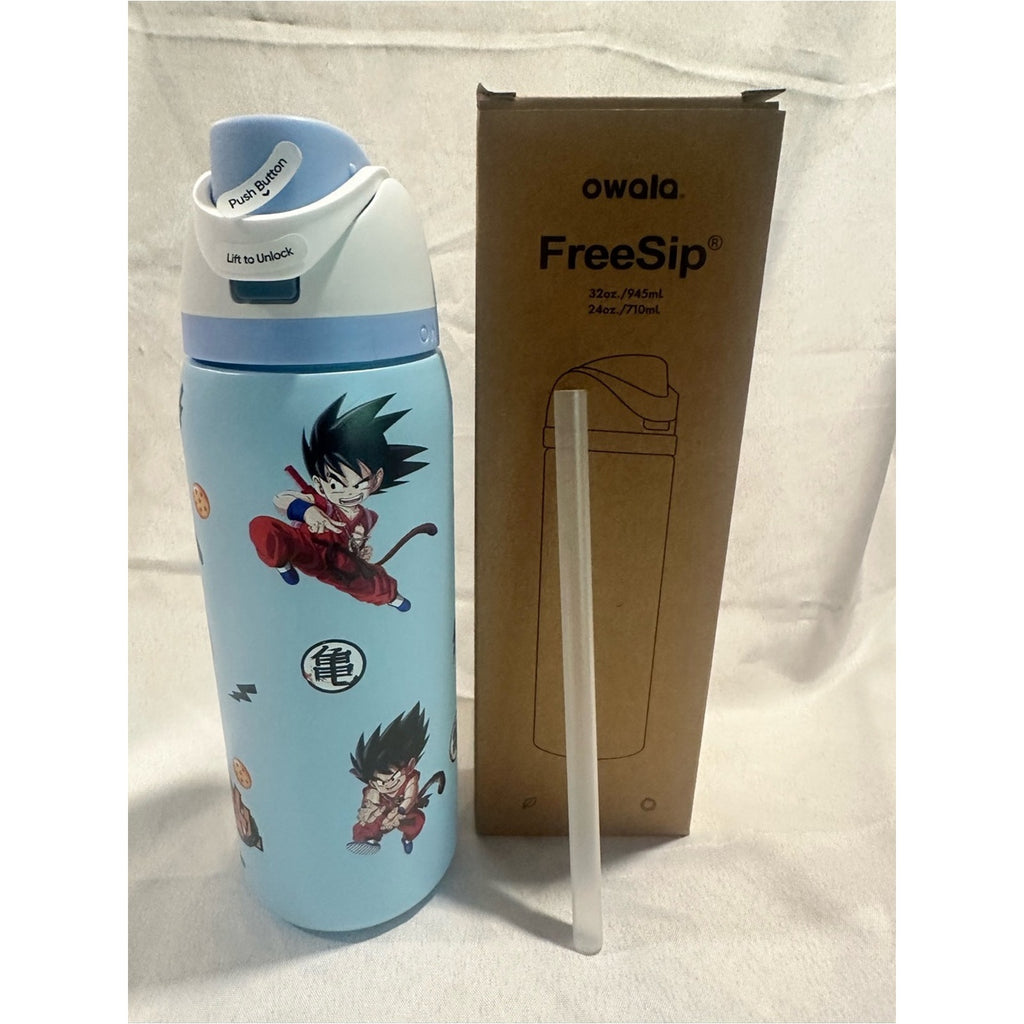 Custom Engraved Owala FreeSip DragnBall 32 oz