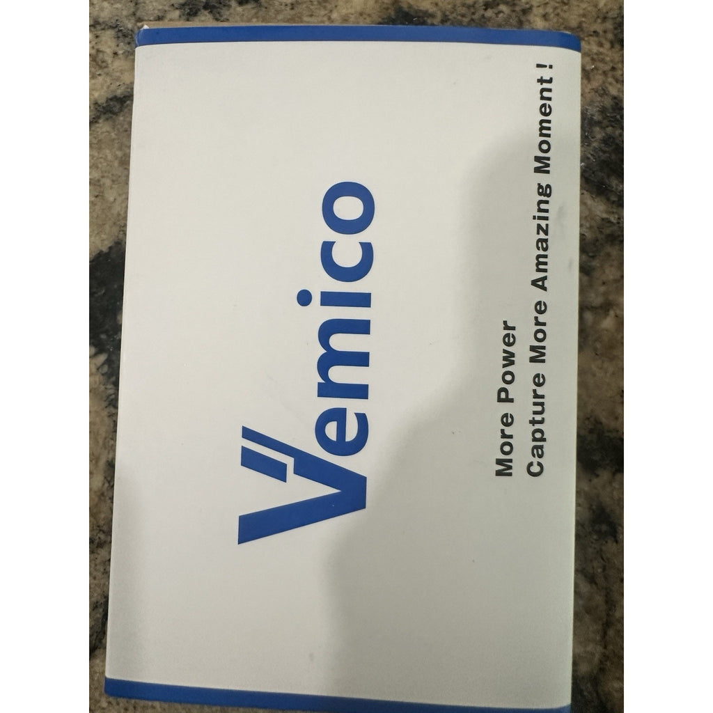 Vemico LP-E6NH Battery Charger Kit with 2100mAh LP-E6 Batteries