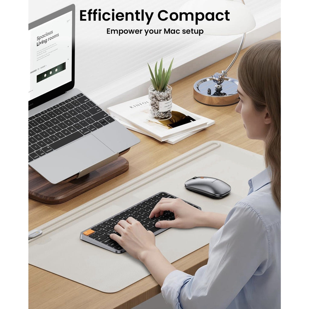 Protoarc Multi-Device Backlit Mac Keyboard And Mouse Combo Model KM90-A