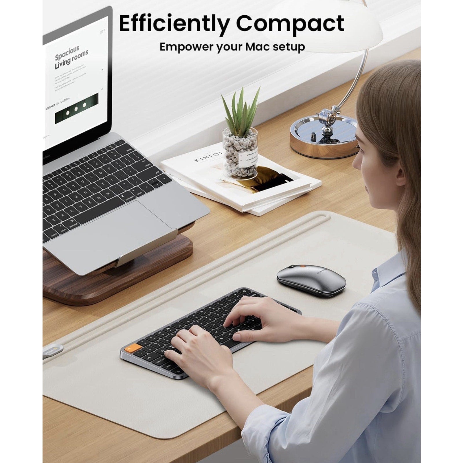 Protoarc Multi-Device Backlit Mac Keyboard And Mouse Combo Model KM90-A