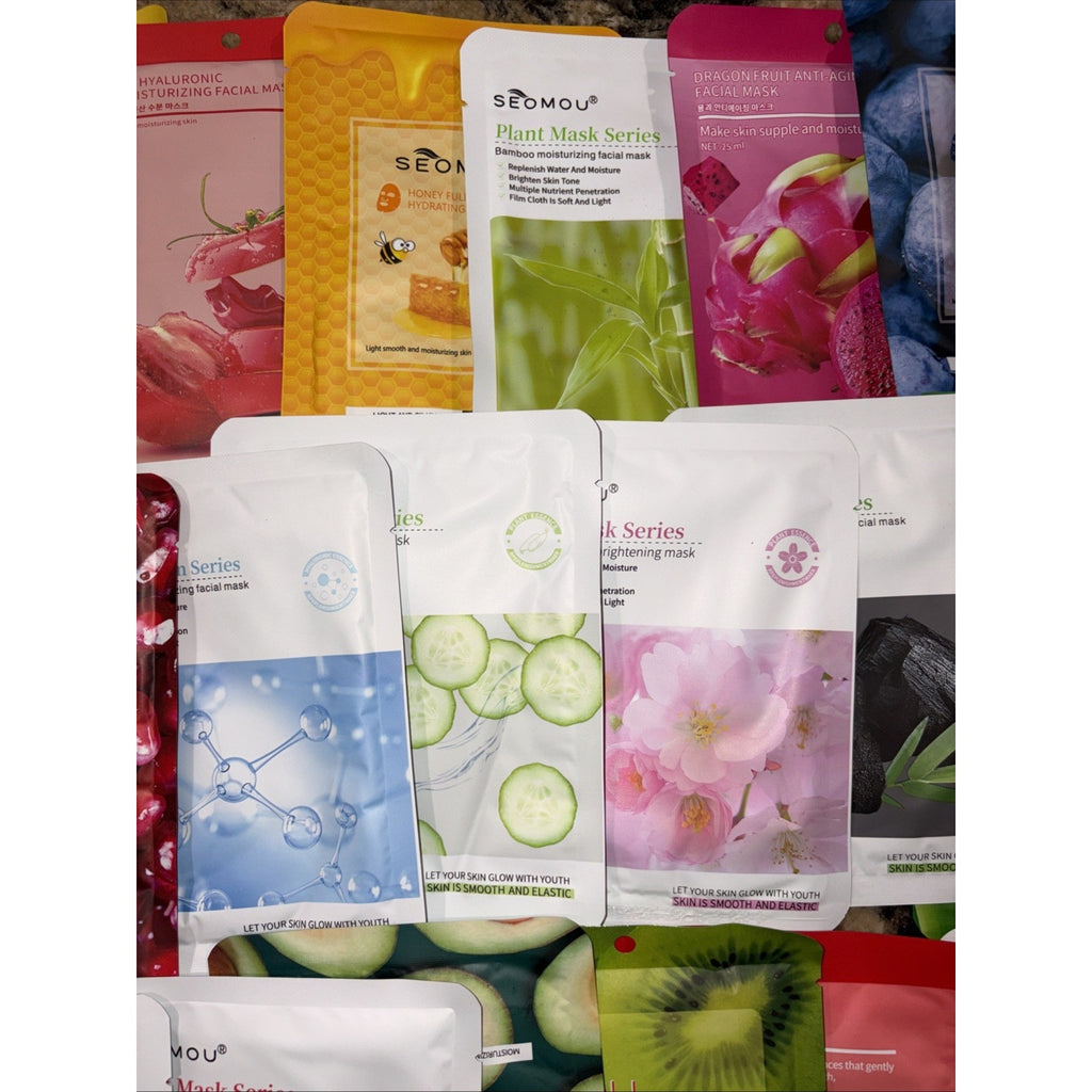 22 PCS Different SEOMOU Face Mask