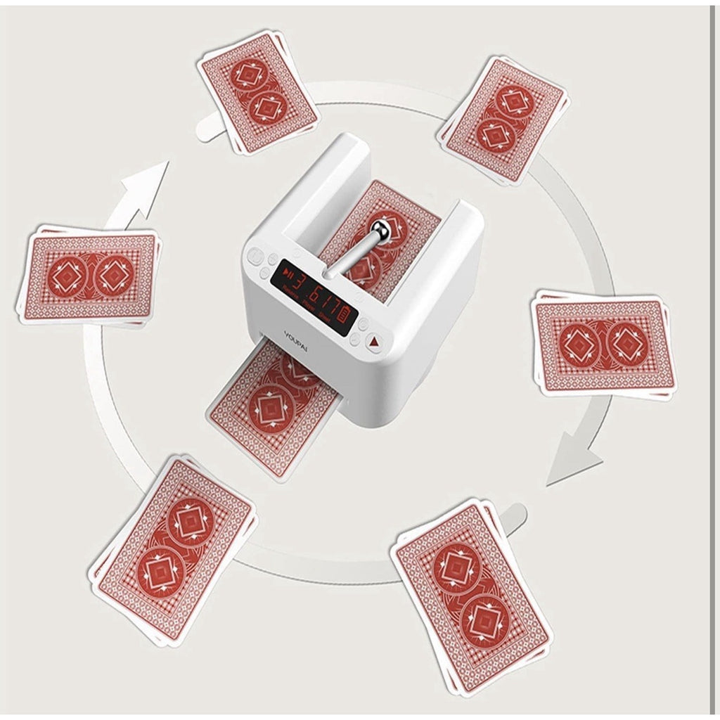 Automatic Card Dealer, 360 Ded, Rotating Card Dealer Machine for UNO Casino Gam
