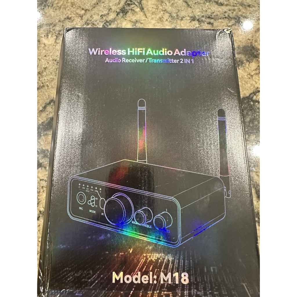 Upgraded M18 Bluetooth 5.3 Audio Receiver Transmitter for Home Stereo TV