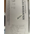 Air Compression Leg Massager With Heat, Vibration, Black...One Size...