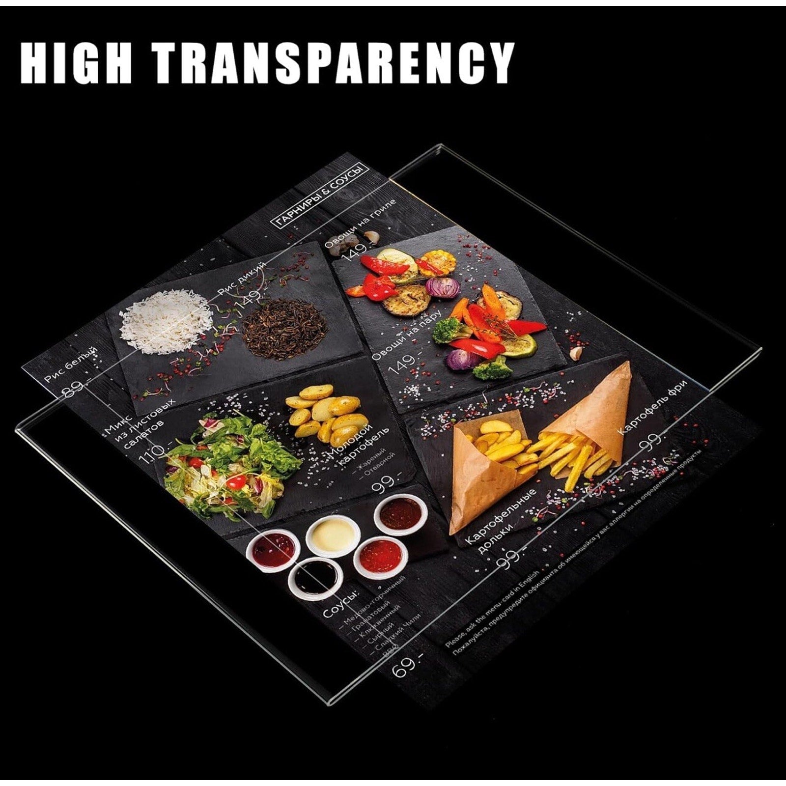 12 pack 8.5 X 11 Wall Mount Acrylic Sign Holder with Tape, Clear Plastic Menu