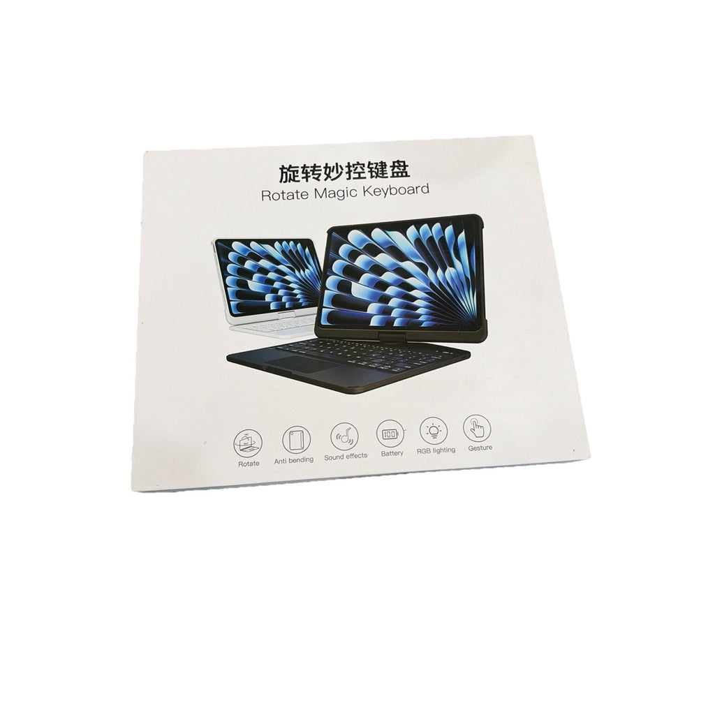 Transparent Keyboard Case for iPad Pro 13" (M5/M4, 2025/2024) Wireless Keyboard