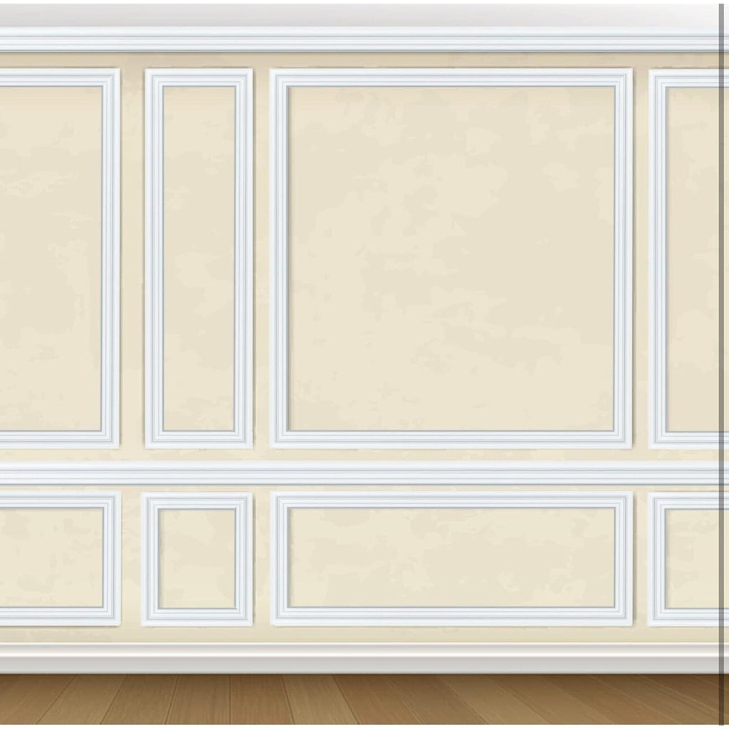 9.8 ft Peel and Stick Chair Rail Panel Molding Flexible Inch 2 inches Height