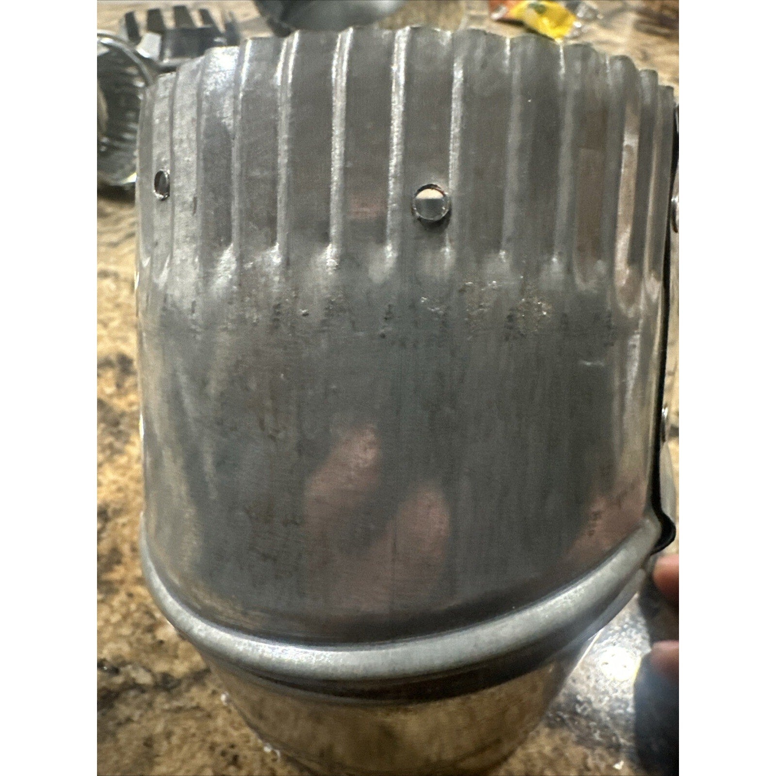 4 In. Galvanized 45 degree Coupler For HVAC