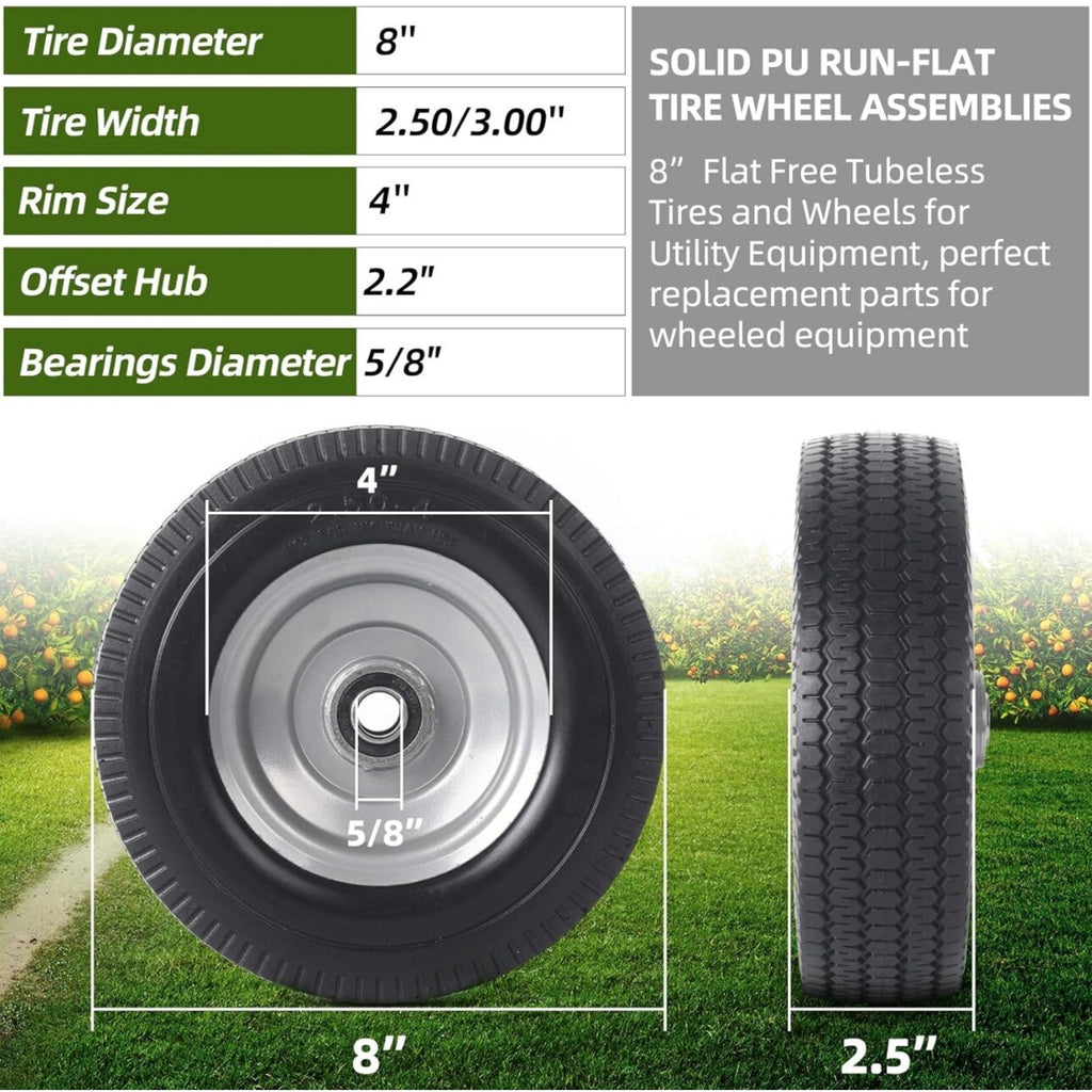 AR-PRO (2-Pack) 2.50-4" 8 Inch