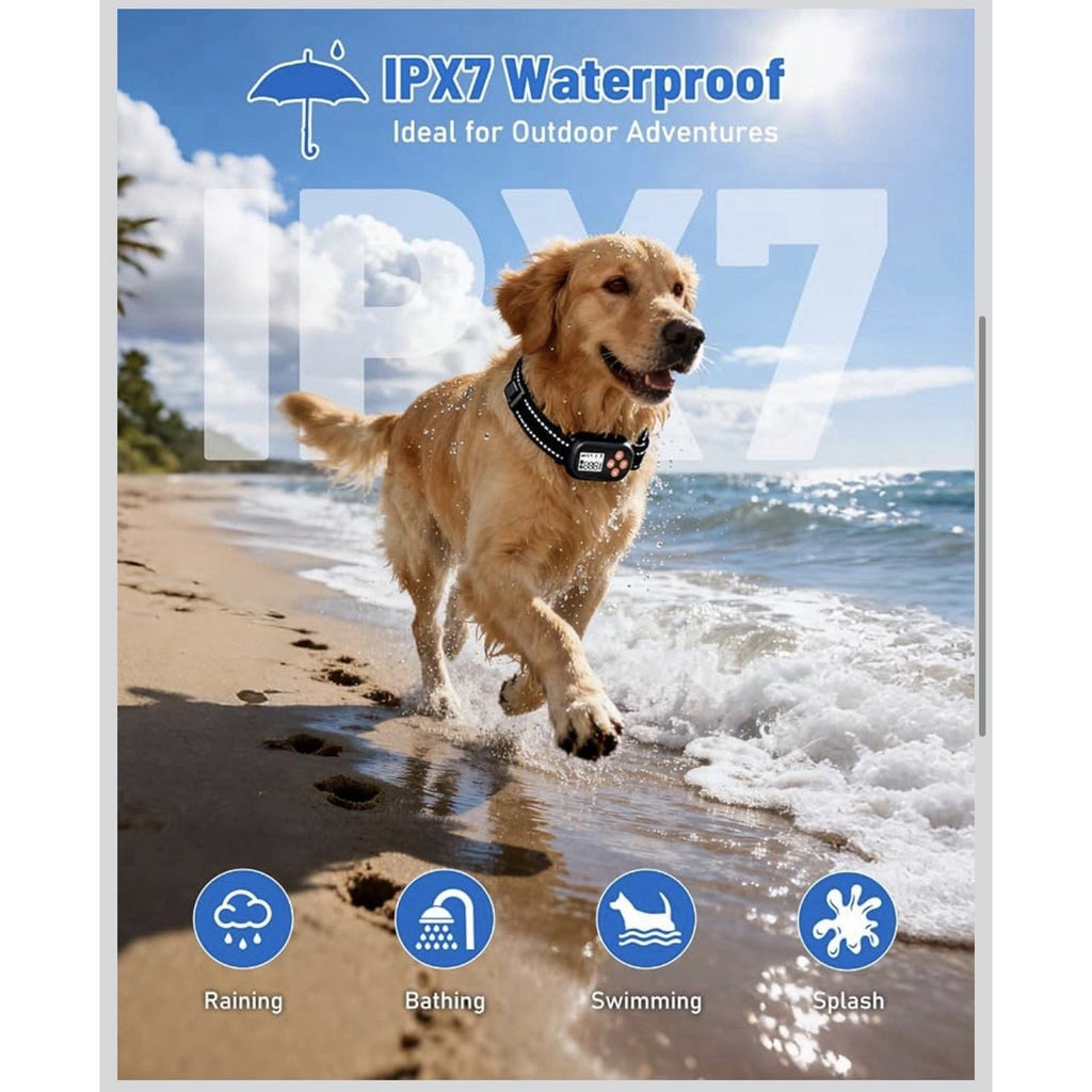 GPS Wireless Dog Fence IPX6 Waterproof Collar for Dogs 18 Lbs
