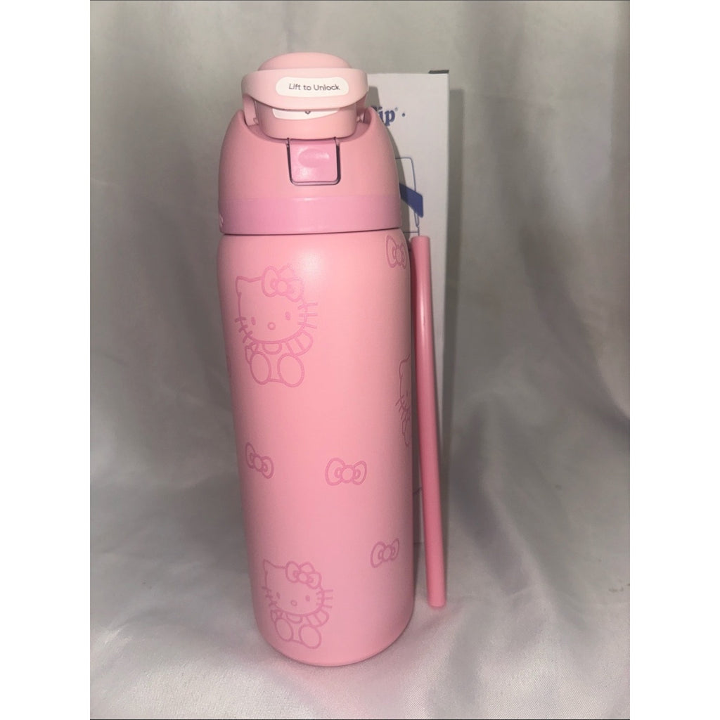 Custom Owala FreeSip Hello Kitty Pink/Pink 32 oz