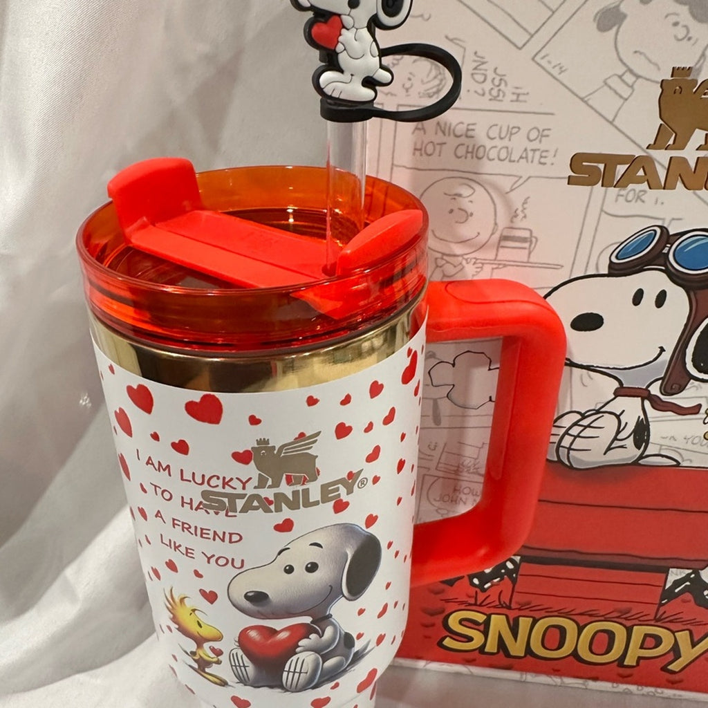 Stanley FlowState Quencher H2.0 Tumbler  Limited Edition Snoopy, V1 40 oz