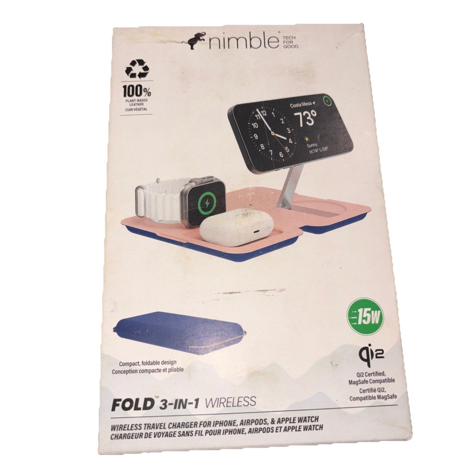 Nimble Fold 3-in-1 Wireless Charger