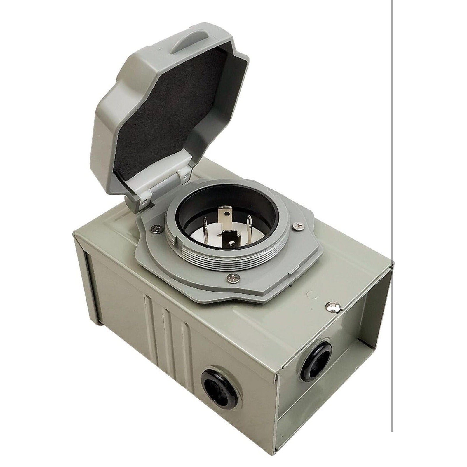 Intertek 30Amp Generator Power Inlet Box 125/250vac Weatherproof L14-30P