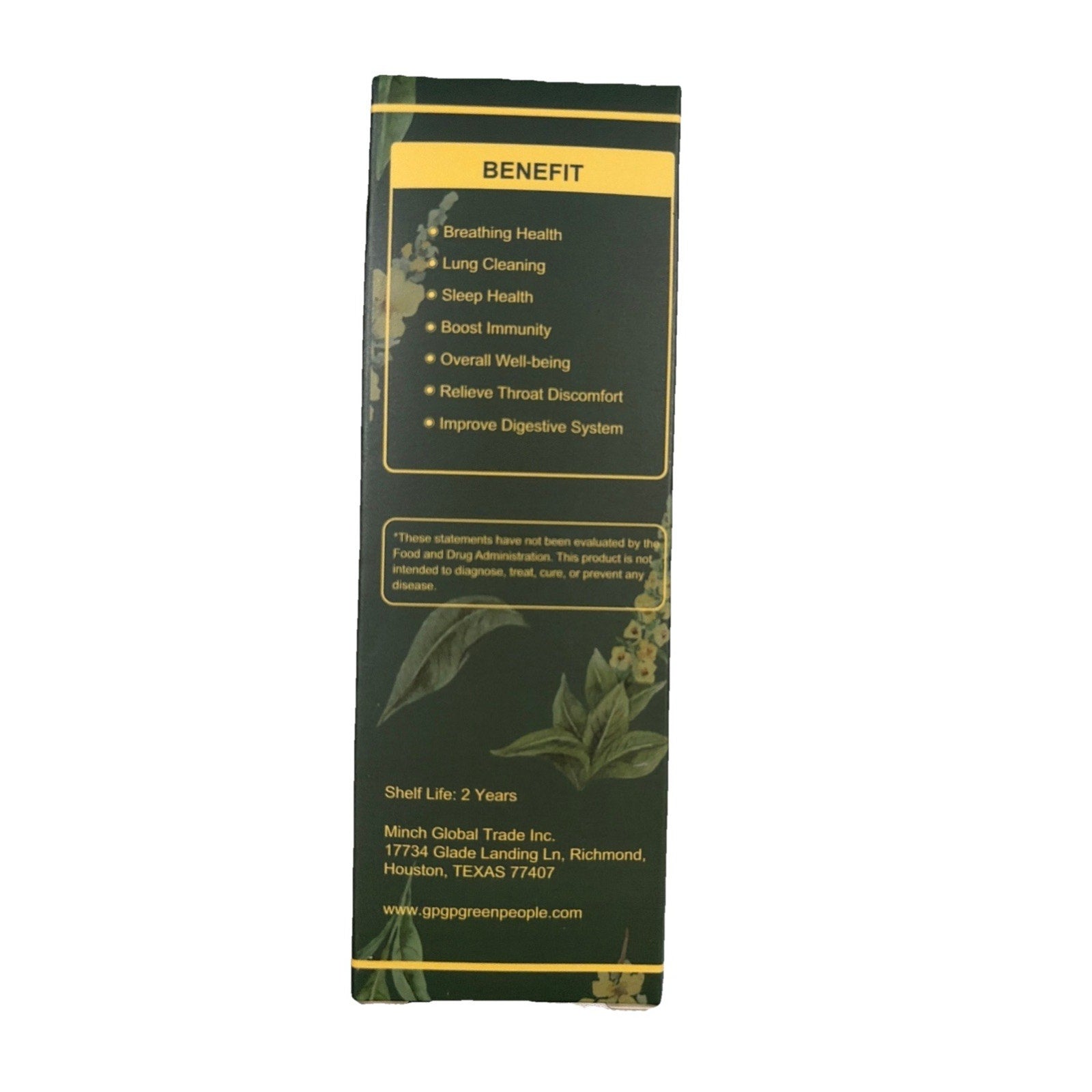 2 PACK Mullein Drops for Lungs, Detox and Cleanse Mullein Extract Supplement