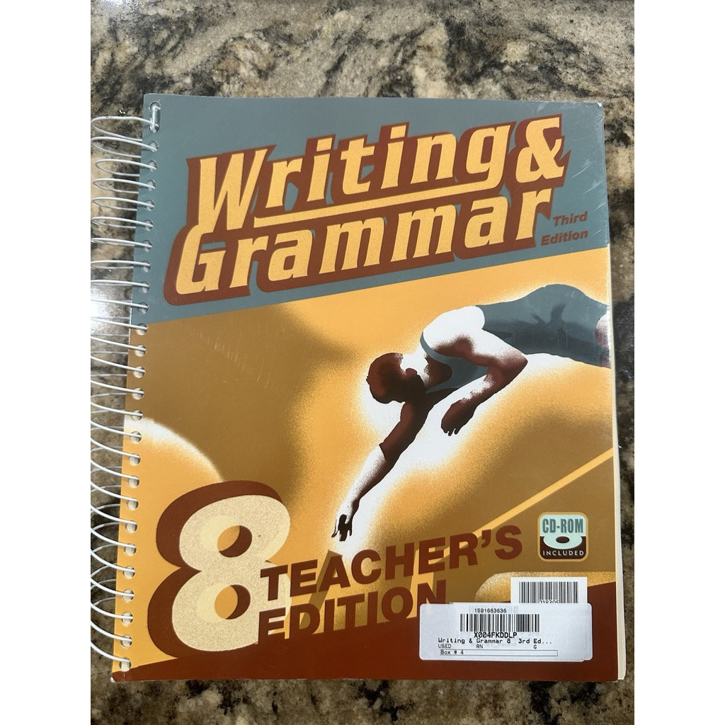 BJU Writing & Grammar 8th 3rd edition