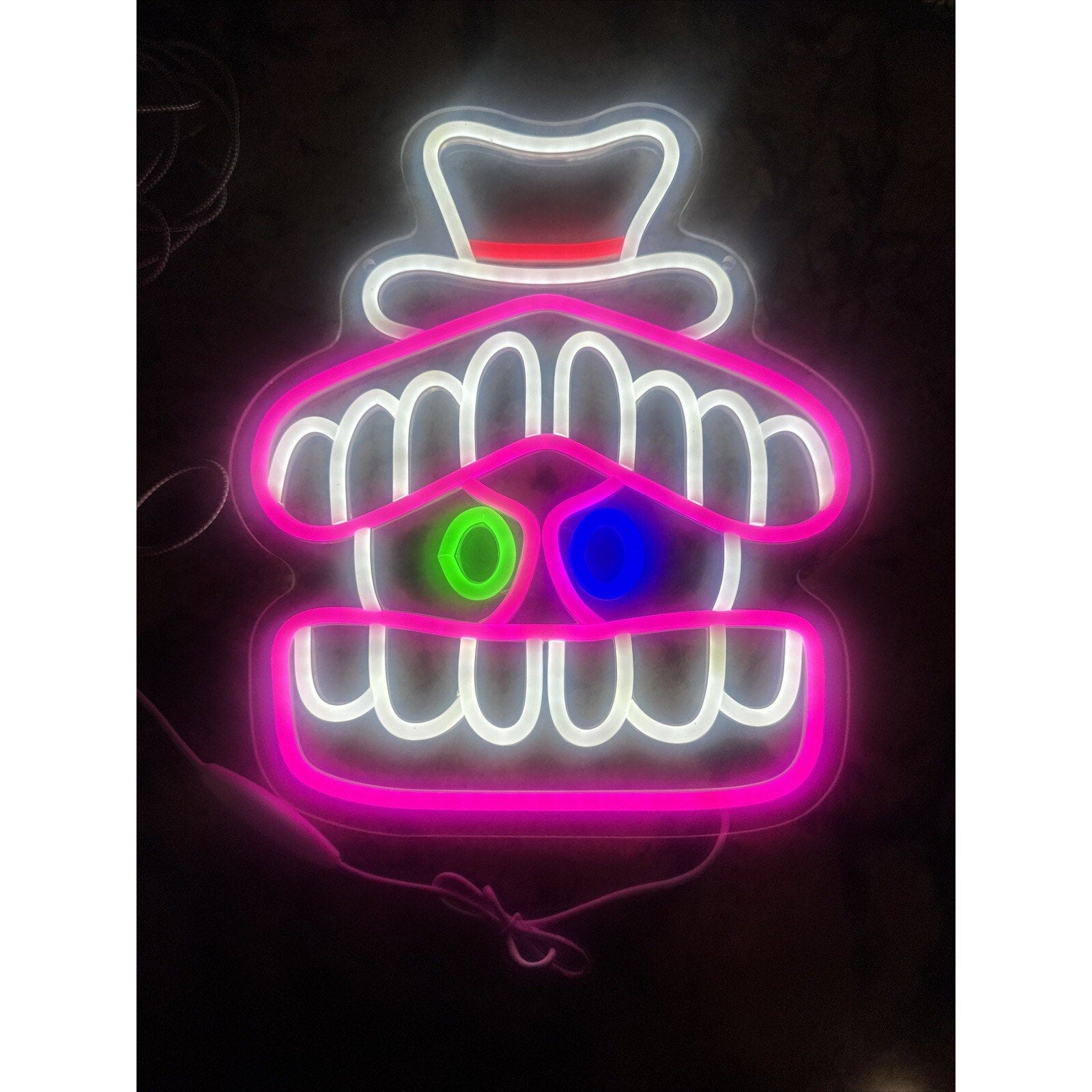 Grizzbolt neon 16.8x11.5 inches