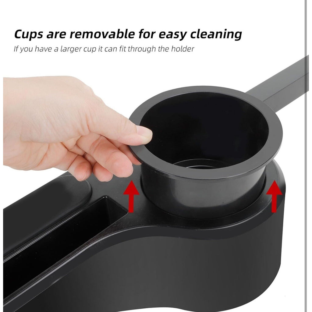 Golf Cart Armrest Cup Holder/Rear Seat Arm Rests Fits EZGO & Most Carts