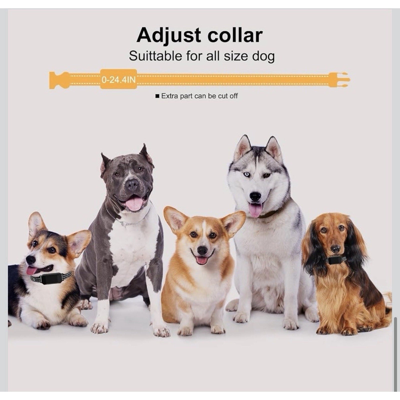 Dog Shock Collar with Remote Control Training Collar IPX7 Waterproof Electric