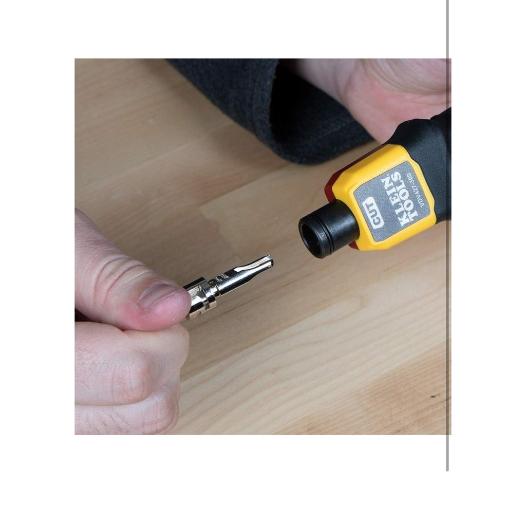 Klein Tools VDV427-300 Impact Punchdown Tool with 66/110 Blade, Reliable CAT Cab