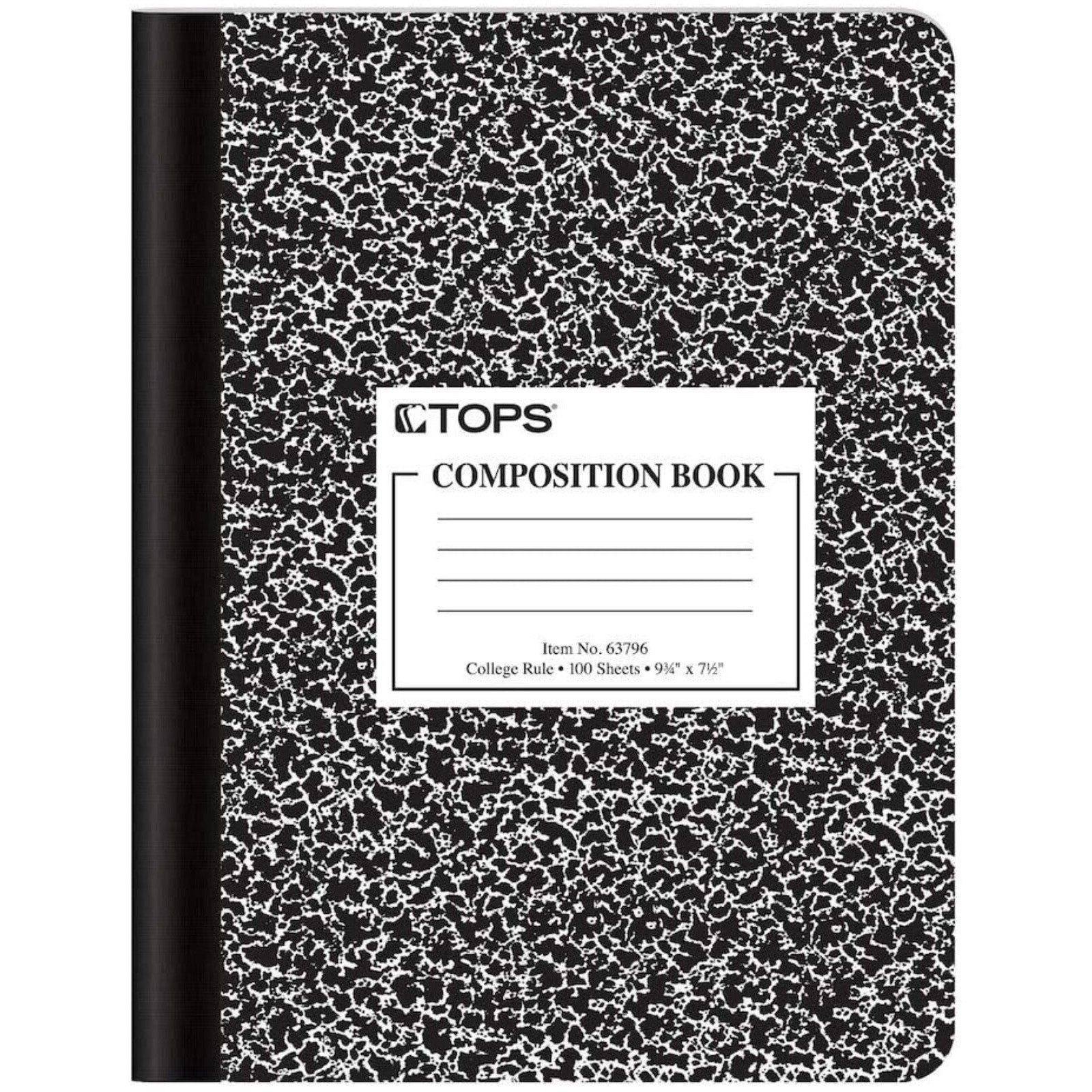 12 Pack Oxford Composition Notebooks Wide Ruled Paper 9-3/4" x 7-1/2"