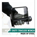 Boxer Heavy Duty Sliding Winch for Flatbed Trailer – Steel Winch Tie Down C