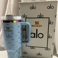 Stanley The FlowState Quencher H2.0 Tumbler limited edition Alo 40 oz Blue